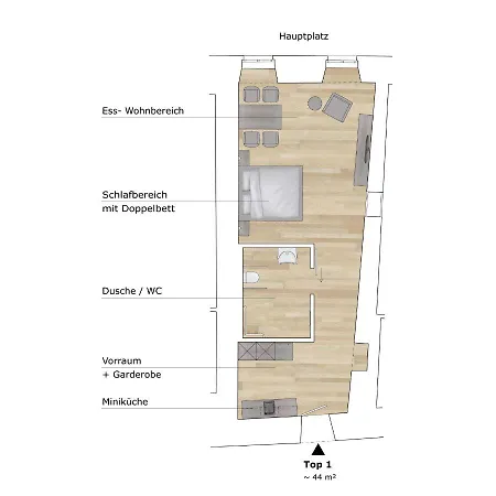 Apartment Gh Alte Post 1 Kadett