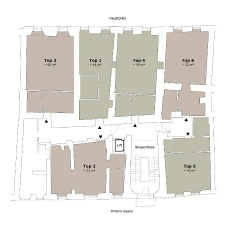 Apartment Gh Alte Post 1 Kadett